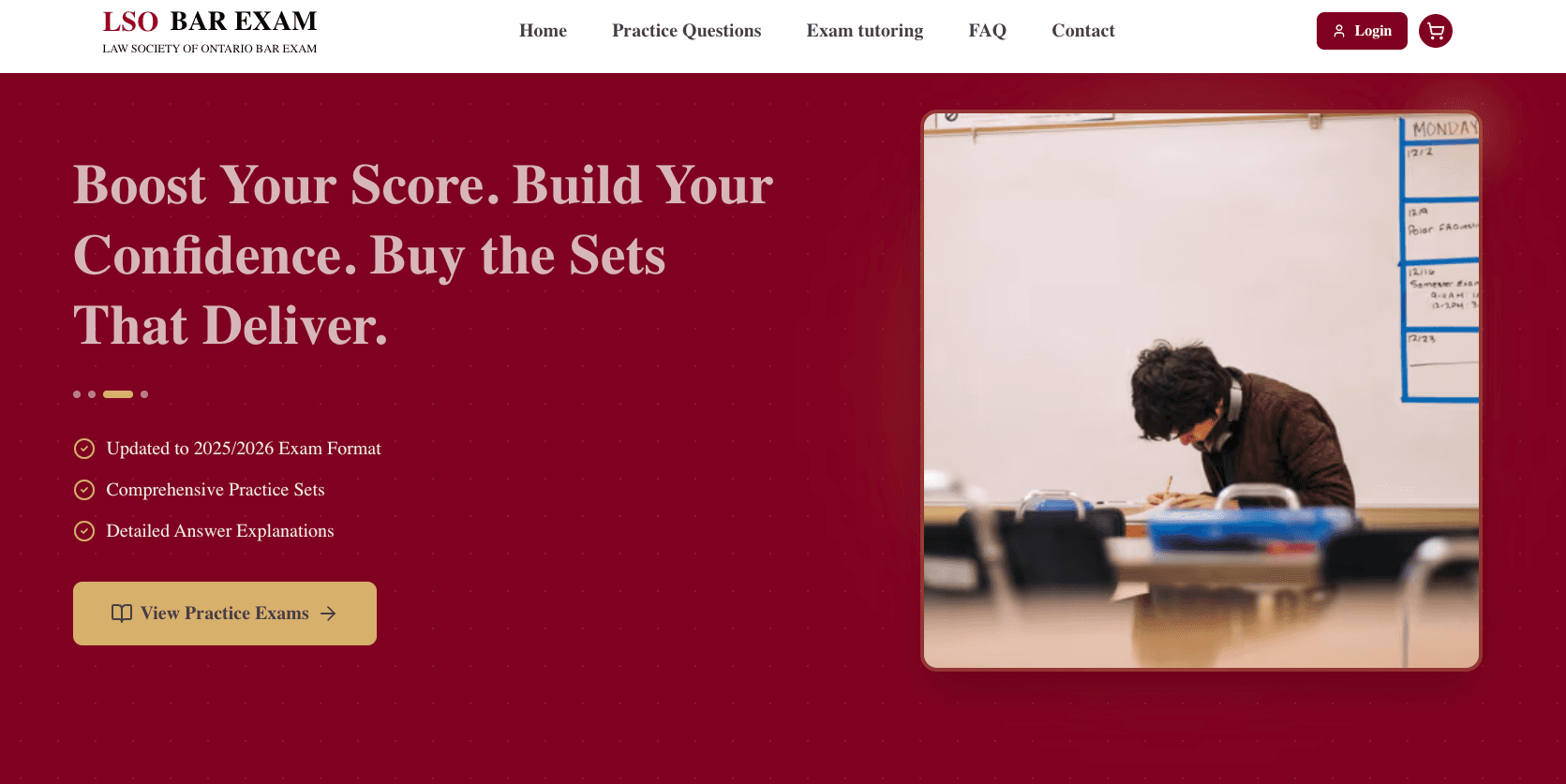 LSO Bar Exam - Professional Exam Preparation Platform